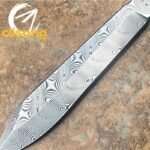 Python Balisong by TheOne - Titanium Handle & Damascus Blade - Image 13