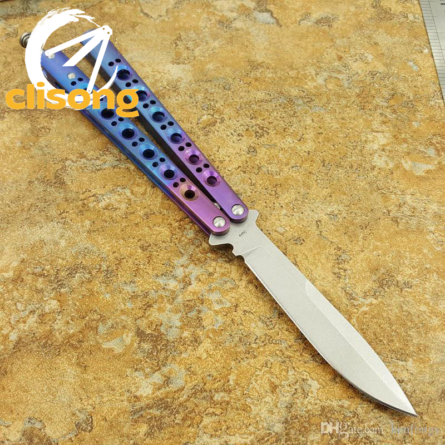 TheOne Benchmade 42 (BM42) Titanium Balisong - Image 13