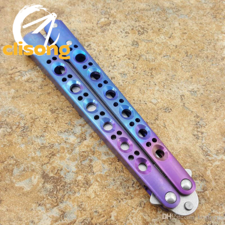 TheOne Benchmade 42 (BM42) Titanium Balisong - Image 2