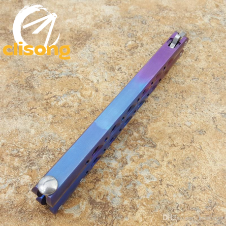 TheOne Benchmade 42 (BM42) Titanium Balisong - Image 3