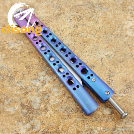 TheOne Benchmade 42 (BM42) Titanium Balisong - Image 4