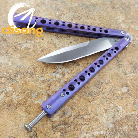 TheOne Benchmade 42 (BM42) Titanium Balisong - Image 6