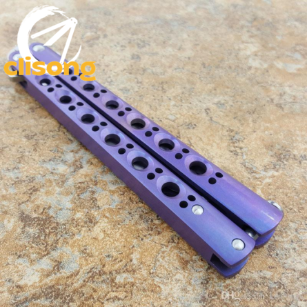 TheOne Benchmade 42 (BM42) Titanium Balisong - Image 7