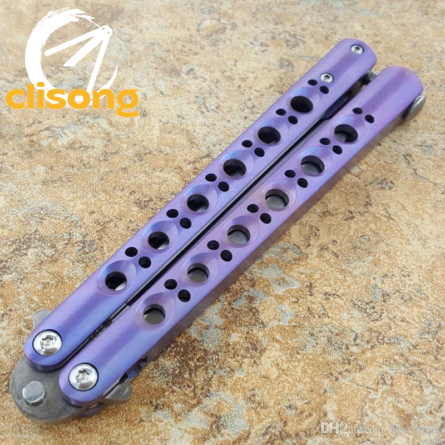 TheOne Benchmade 42 (BM42) Titanium Balisong - Image 8