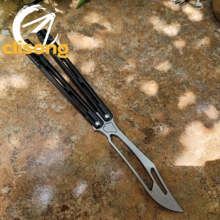 theone Integrated Titanium Handle ORCA Killer Whale Balisong - Image 24