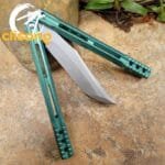 theone Integrated Titanium Handle ORCA Killer Whale Balisong - Image 4