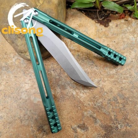 theone Integrated Titanium Handle ORCA Killer Whale Balisong - Image 4