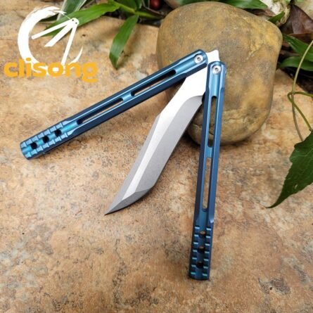 theone Integrated Titanium Handle ORCA Killer Whale Balisong - Image 8