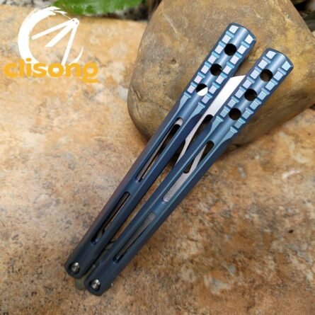 theone Integrated Titanium Handle ORCA Killer Whale Balisong - Image 14