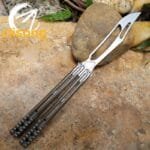 theone Integrated Titanium Handle ORCA Killer Whale Balisong - Image 16