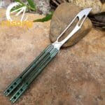 theone Integrated Titanium Handle ORCA Killer Whale Balisong - Image 20