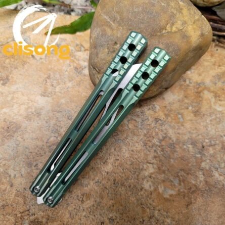 theone Integrated Titanium Handle ORCA Killer Whale Balisong - Image 22