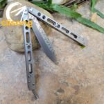 TheOne Carbon Fiber Titanium EX-10 Balisong - Image 40