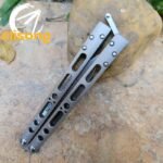 TheOne Carbon Fiber Titanium EX-10 Balisong - Image 41