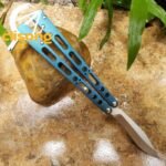 TheOne Carbon Fiber Titanium EX-10 Balisong - Image 43