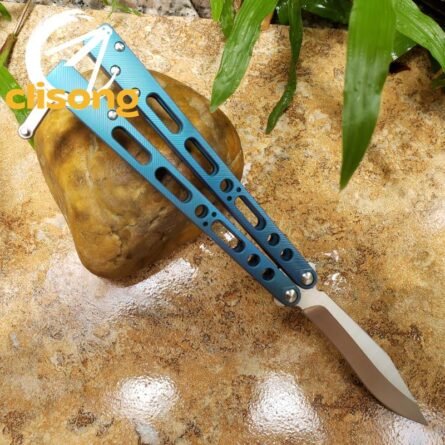 TheOne Carbon Fiber Titanium EX-10 Balisong - Image 43