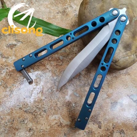 TheOne Carbon Fiber Titanium EX-10 Balisong - Image 36