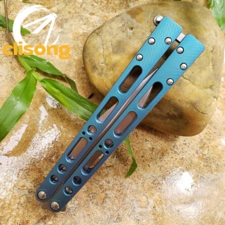 TheOne Carbon Fiber Titanium EX-10 Balisong - Image 33