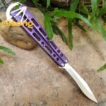 TheOne Carbon Fiber Titanium EX-10 Balisong - Image 31