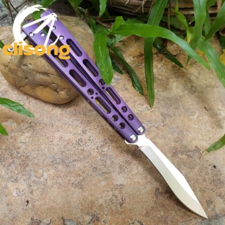 TheOne Carbon Fiber Titanium EX-10 Balisong - Image 31