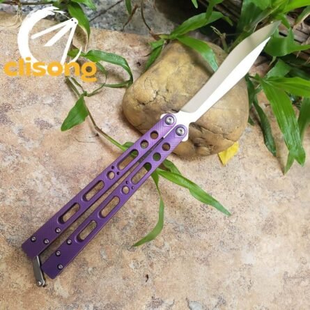 TheOne Carbon Fiber Titanium EX-10 Balisong - Image 30