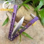 TheOne Carbon Fiber Titanium EX-10 Balisong - Image 28