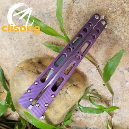 TheOne Carbon Fiber Titanium EX-10 Balisong - Image 27