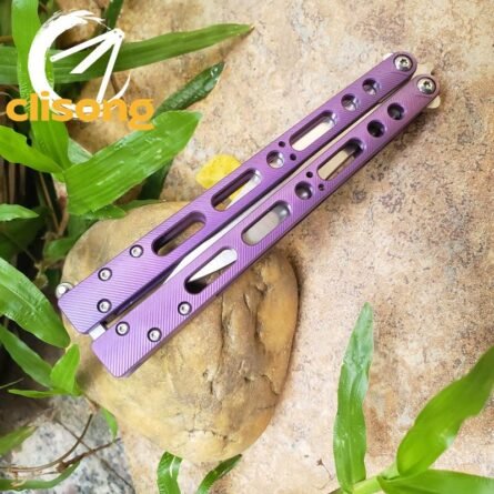 TheOne Carbon Fiber Titanium EX-10 Balisong - Image 26