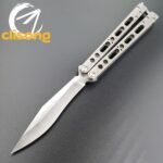 TheOne Carbon Fiber Titanium EX-10 Balisong - Image 14