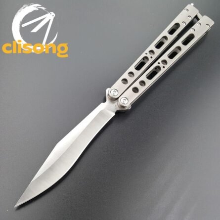 TheOne Carbon Fiber Titanium EX-10 Balisong - Image 14