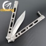 TheOne Carbon Fiber Titanium EX-10 Balisong - Image 17