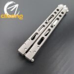 TheOne Carbon Fiber Titanium EX-10 Balisong - Image 18