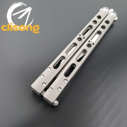 TheOne Carbon Fiber Titanium EX-10 Balisong - Image 18