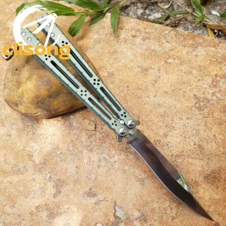 TheOne Titanium HOM Basilisk Balisong - Image 4