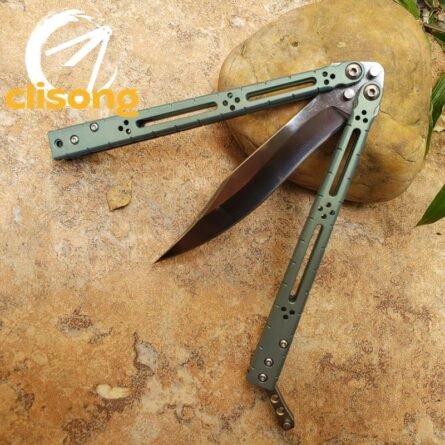 TheOne Titanium HOM Basilisk Balisong - Image 6