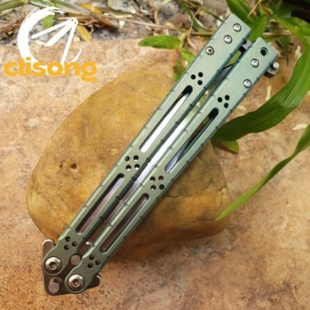 TheOne Titanium HOM Basilisk Balisong - Image 7