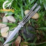 TheOne Titanium HOM Basilisk Balisong - Image 8