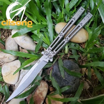 TheOne Titanium HOM Basilisk Balisong - Image 8