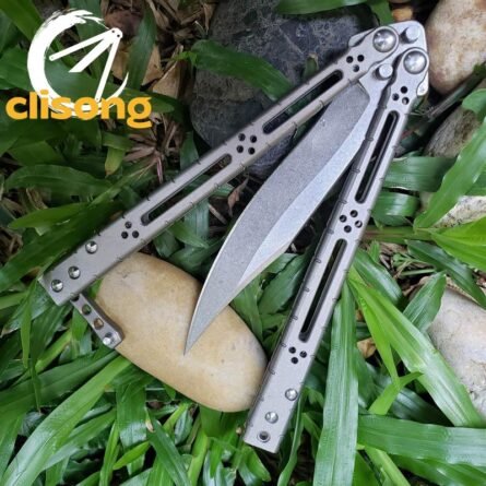 TheOne Titanium HOM Basilisk Balisong - Image 9