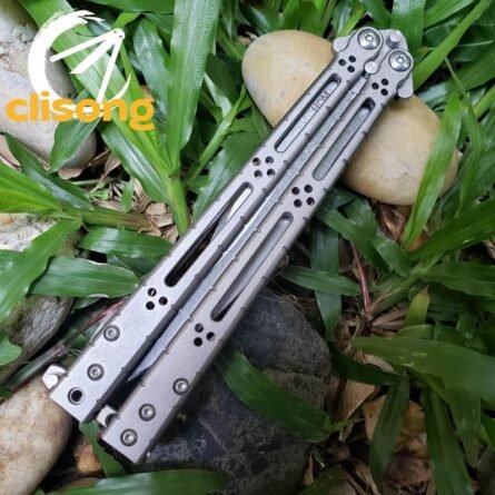 TheOne Titanium HOM Basilisk Balisong - Image 11