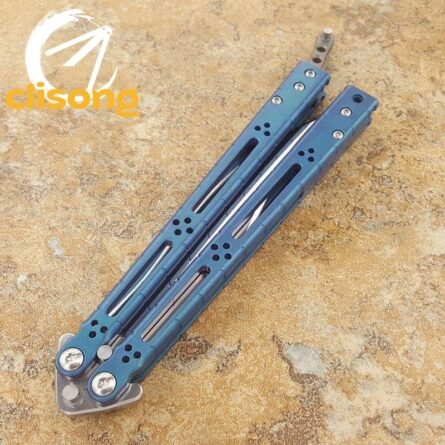 TheOne Titanium HOM Basilisk Balisong - Image 28