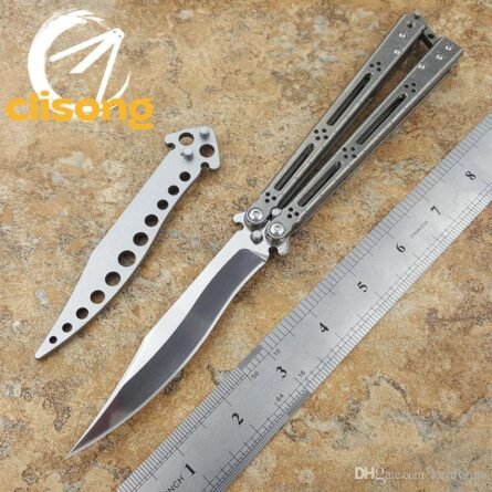 TheOne Titanium HOM Basilisk Balisong - Image 29