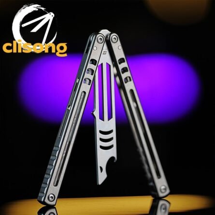 Armed Shark Madko Balisong Titanium Handle - Image 15