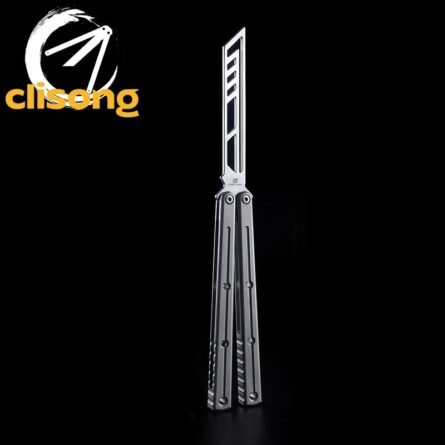 Armed Shark Titanium Krake Raken (Kraken) V3 Balisong - Image 14