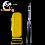 Armed Shark Madko Balisong Titanium Handle