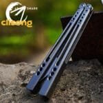 Armed Shark Gale V4 Balisong Titanium Handle - Image 9