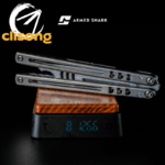 Armed Shark Madko Balisong Titanium Handle - Image 12