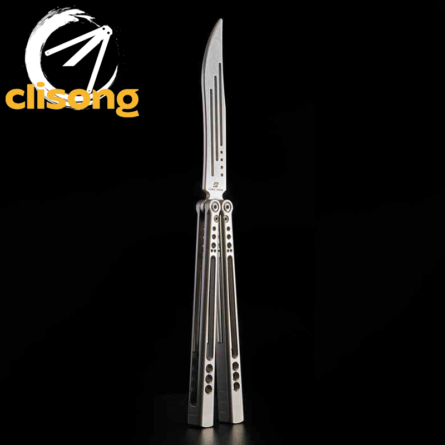 Armed Shark Gale V4 Balisong Titanium Handle - Image 10