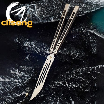 Armed Shark Gale V4 Balisong Titanium Handle - Image 5