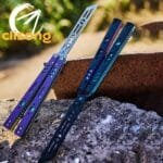 Armed Shark Aluminum Channel BRS Replicant (REP) Balisong - Image 9